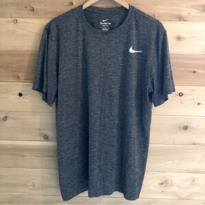 Nike charcoal grey Dri-fit tee